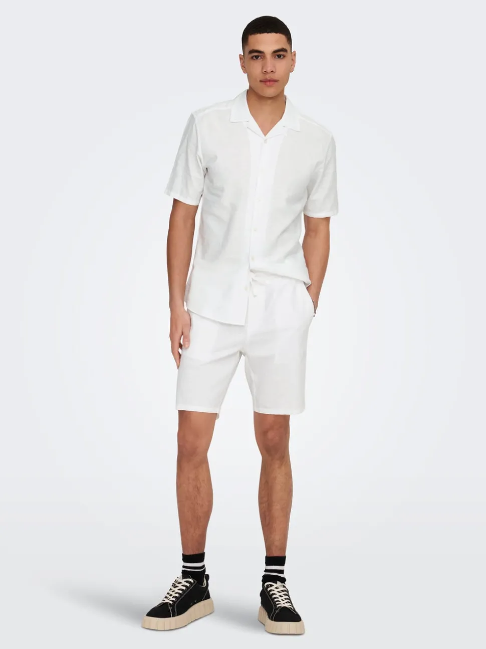 ONSLINUS Regular Fit Lin Shorts