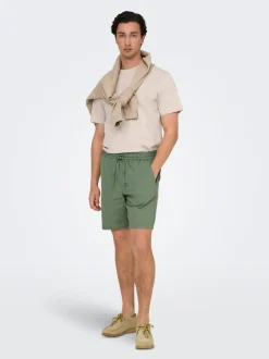 ONSLINUS Regular Fit Lin Shorts