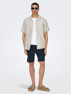 ONSLINUS Regular Fit Lin Shorts