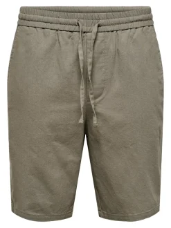 ONSLINUS Regular Fit Lin Shorts