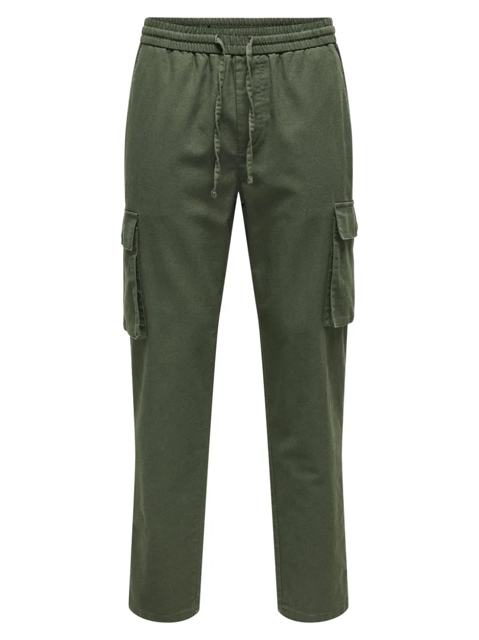 ONSLINUS Tapered Fit Lin Pantalon cargo