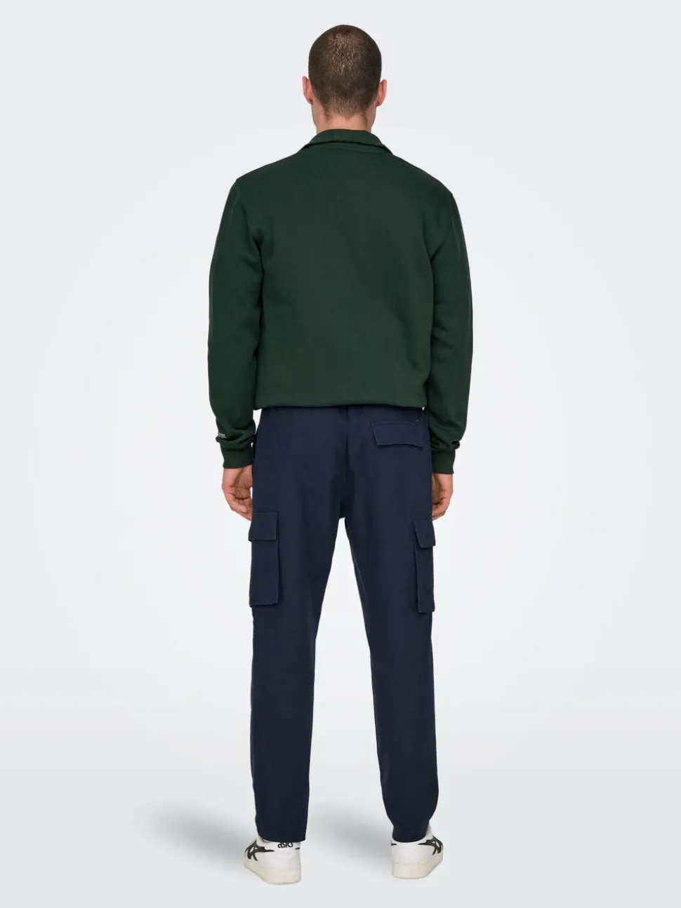ONSLINUS Tapered Fit Lin Pantalon cargo