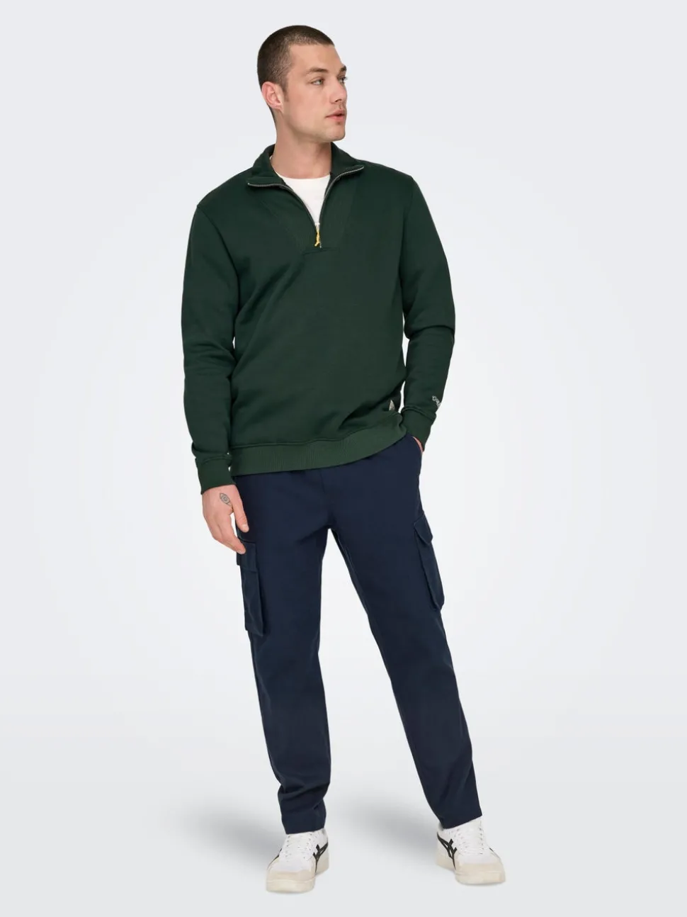 ONSLINUS Tapered Fit Lin Pantalon cargo