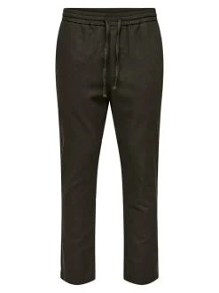 ONSLINUS Tapered Fit Lin Jogger