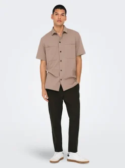 ONSLINUS Tapered Fit Lin Jogger