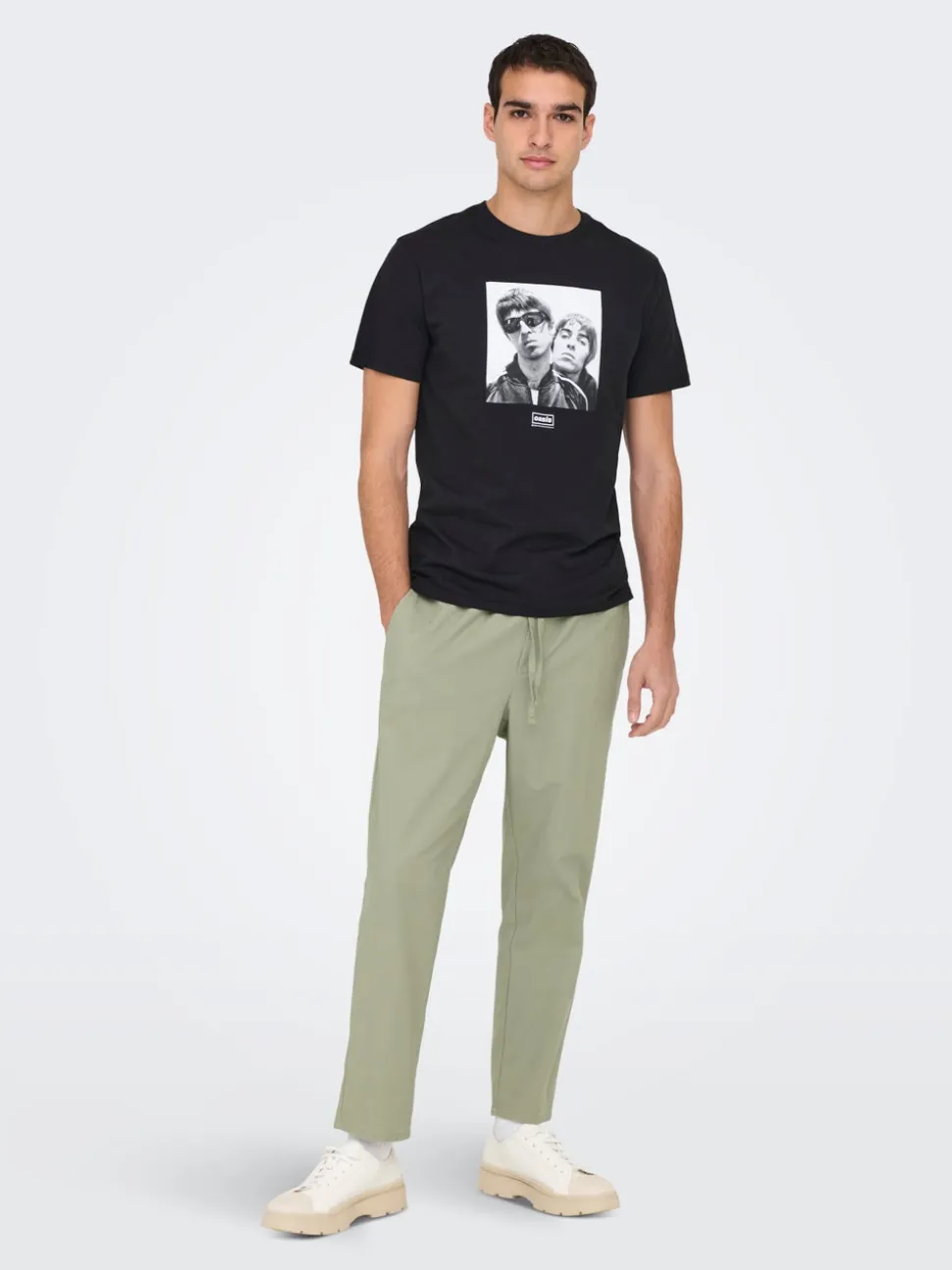 ONSLINUS Tapered Fit Lin Jogger