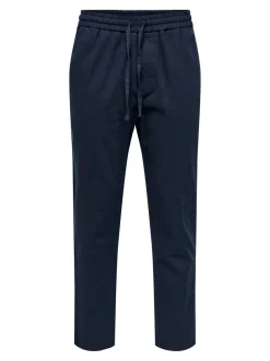 ONSLINUS Tapered Fit Lin Jogger
