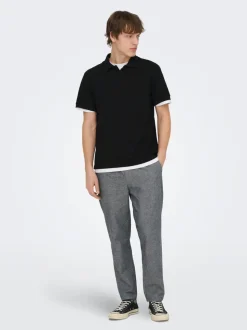 ONSLINUS Tapered Fit Lin Jogger