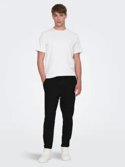 ONSLINUS Tapered Fit Lin Jogger