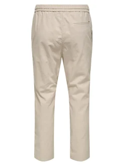 ONSLINUS Tapered Fit Lin Jogger