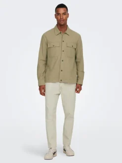 ONSLINUS Tapered Fit Lin Jogger