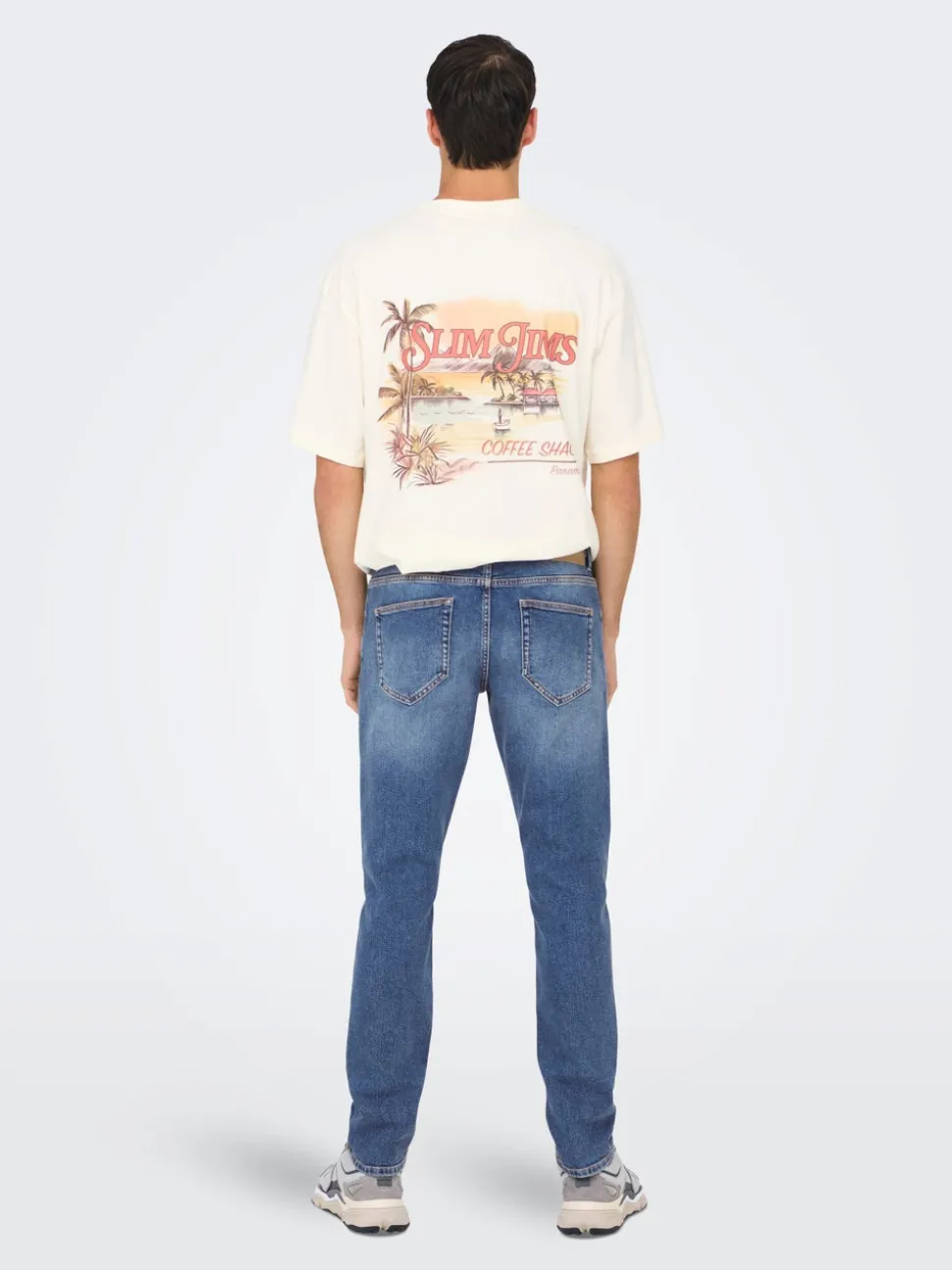 ONSLOOM Taille basse Slim Fit Jeans