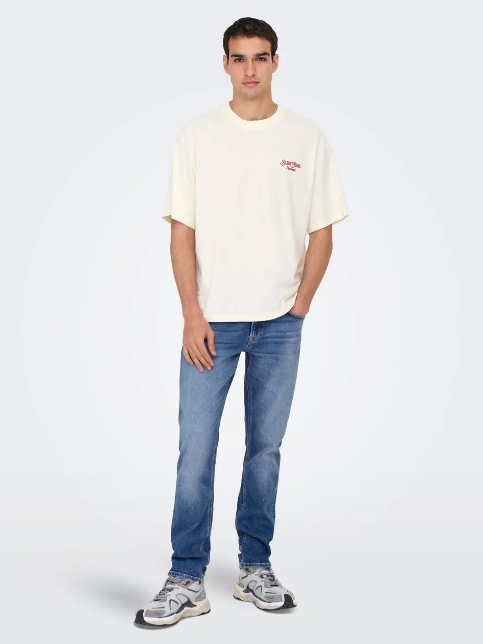 ONSLOOM Taille basse Slim Fit Jeans