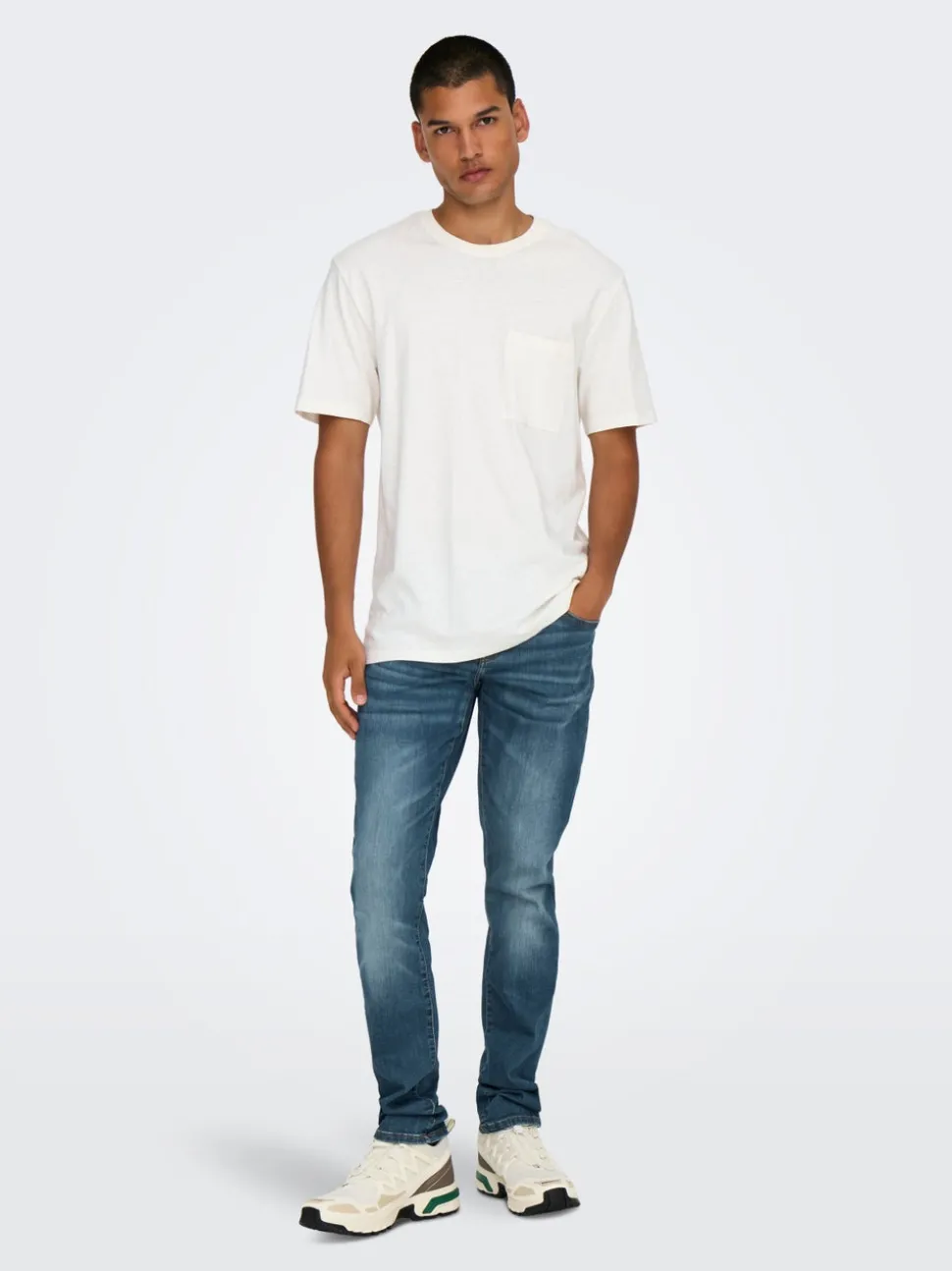 ONSLOOM Taille basse Slim Tapered Fit Jeans