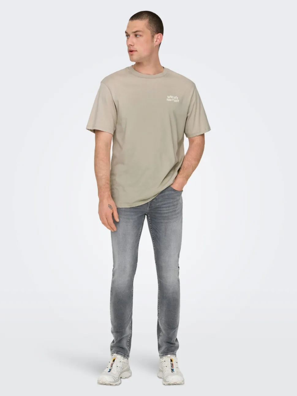 ONSLOOM Taille basse Slim Fit Jeans