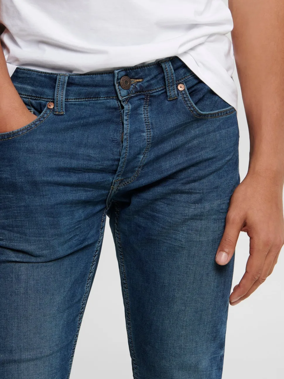 ONSLOOM Taille moyenne Slim Fit Jeans