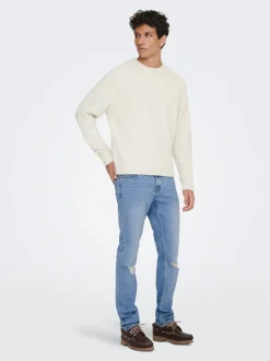 ONSLOOM Taille moyenne Slim Fit Jeans