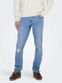 ONSLOOM Taille moyenne Slim Fit Jeans