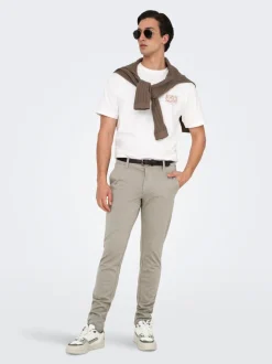 ONSMARK Slim Tapered Fit Pantalon chino