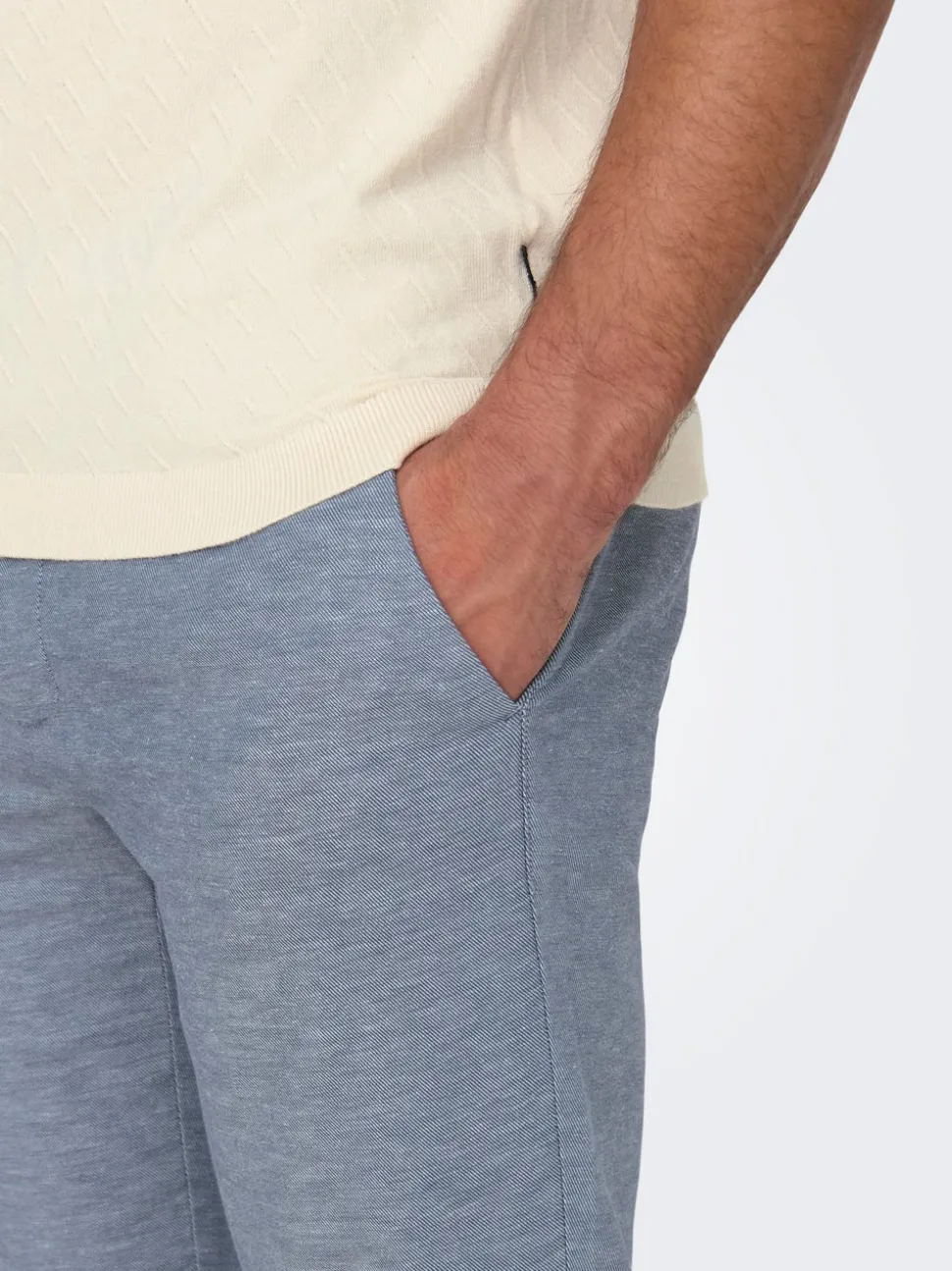 ONSMARK Tapered Fit Lin Pantalon chino