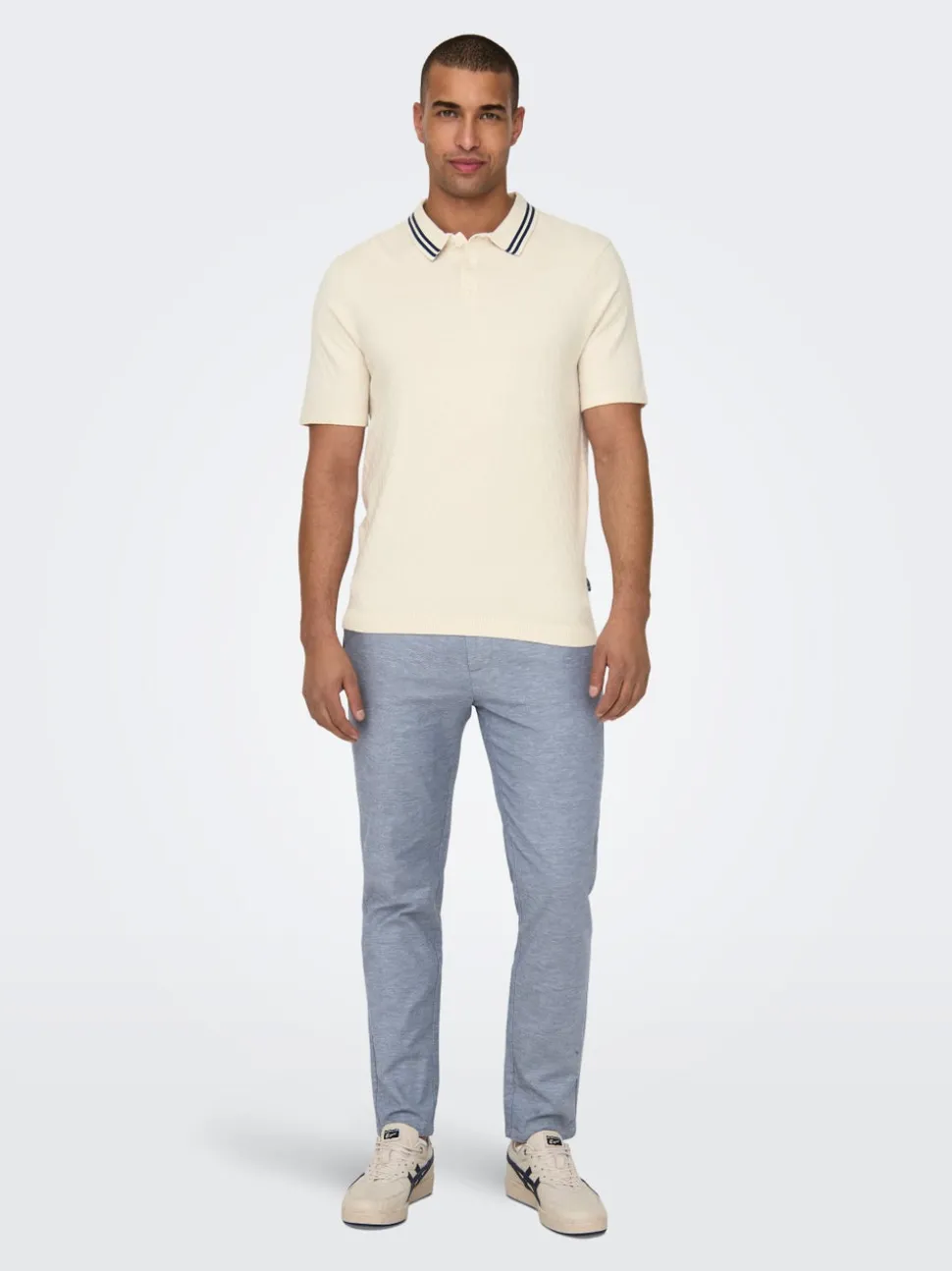 ONSMARK Tapered Fit Lin Pantalon chino