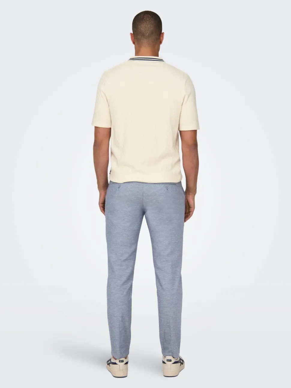 ONSMARK Tapered Fit Lin Pantalon chino