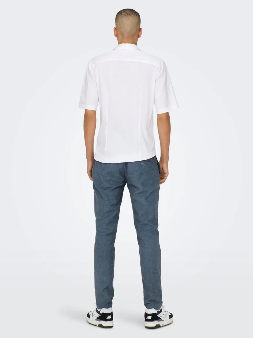 ONSMARK Tapered Fit Lin Pantalon chino