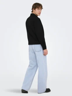 ONSREMI Taille moyenne Coupe barrel Jeans