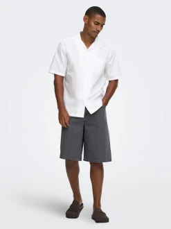 ONSREMI Taille moyenne Wide Leg Fit Shorts