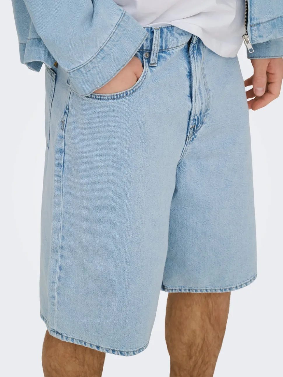 ONSREMI Taille moyenne Wide Leg Fit Shorts