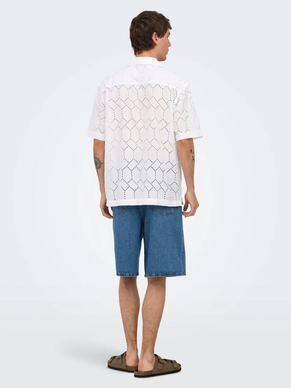 ONSREMI Taille moyenne Wide Leg Fit Shorts