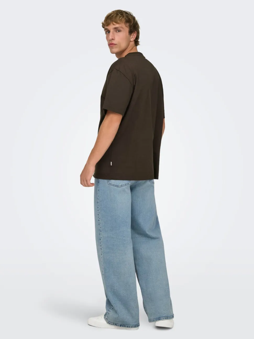 ONSREMI Taille moyenne Wide Leg Fit Stretch Jeans