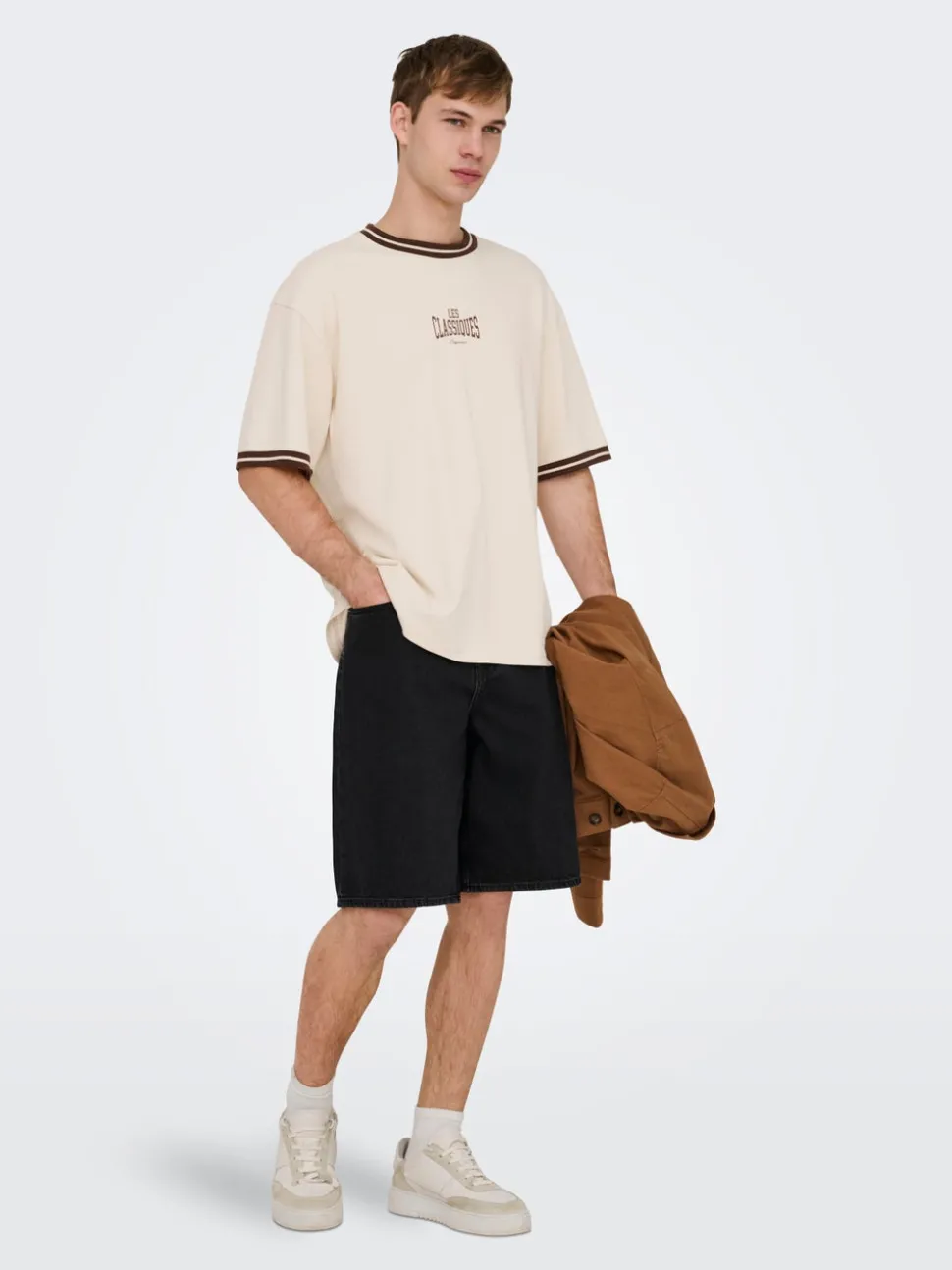 ONSREMI Taille moyenne Wide Leg Fit Shorts