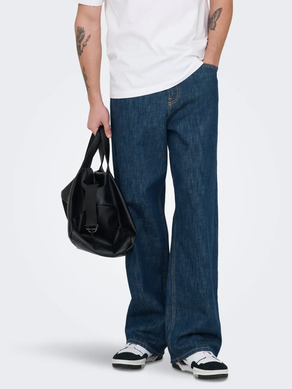 ONSREMI Taille moyenne Wide Leg Fit Jeans