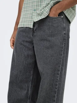 ONSREMI Taille moyenne Wide Leg Fit Jeans