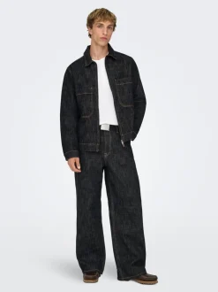 ONSREMI Taille moyenne Wide Leg Fit Jeans