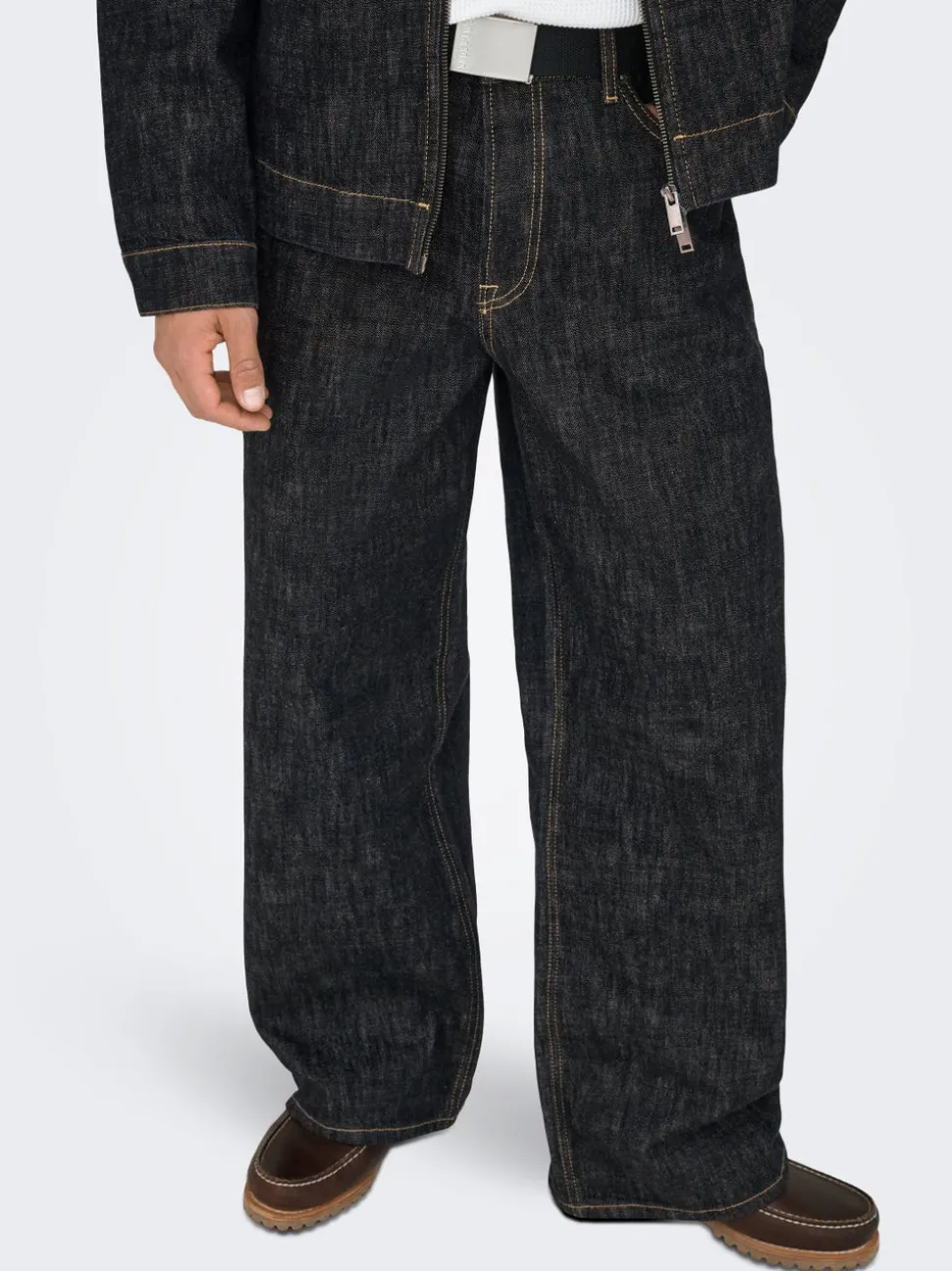 ONSREMI Taille moyenne Wide Leg Fit Jeans