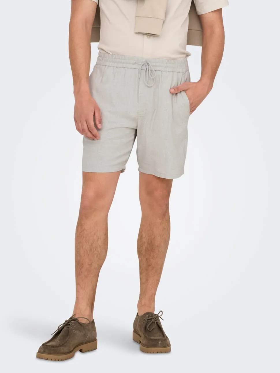 ONSTEL Regular Fit Lin Shorts