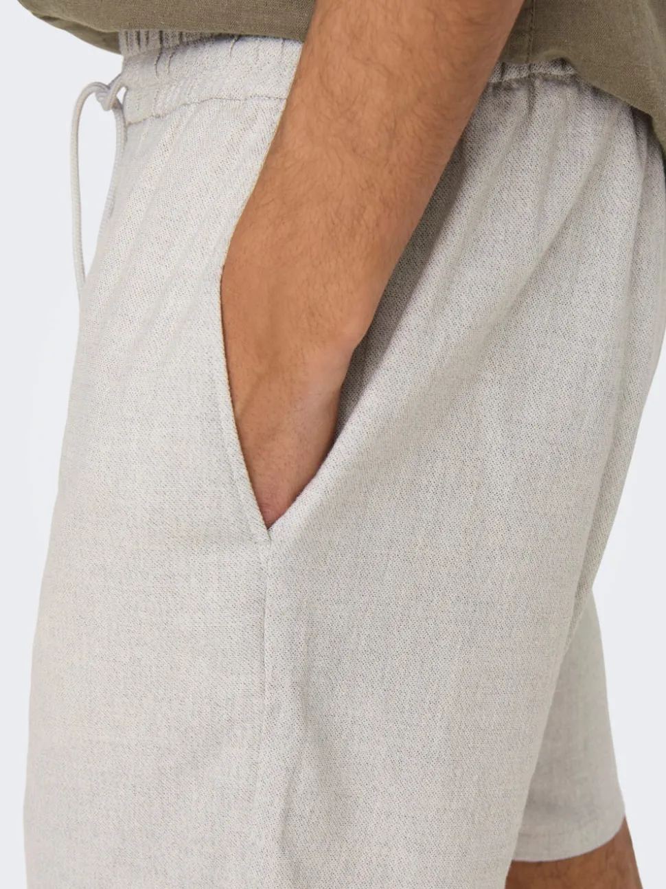 ONSTEL Regular Fit Lin Shorts