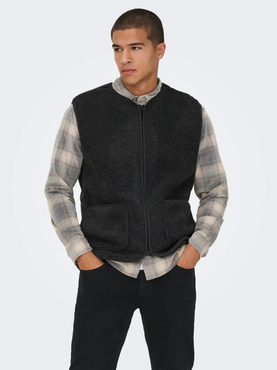 ONSTONY Gilet en polaire