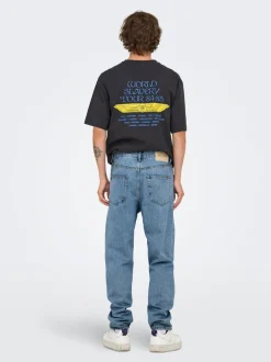 ONSTYE Taille haute Tapered Fit Jeans