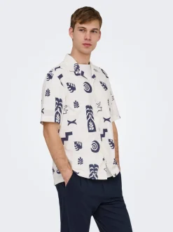 ONSWHITE Chemise de vacances