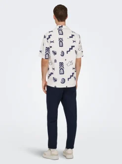ONSWHITE Chemise de vacances