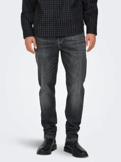 ONSYOKE Taille moyenne Tapered Fit Jeans