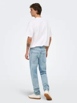 ONSYOKE Taille moyenne Tapered Fit Stretch Jeans