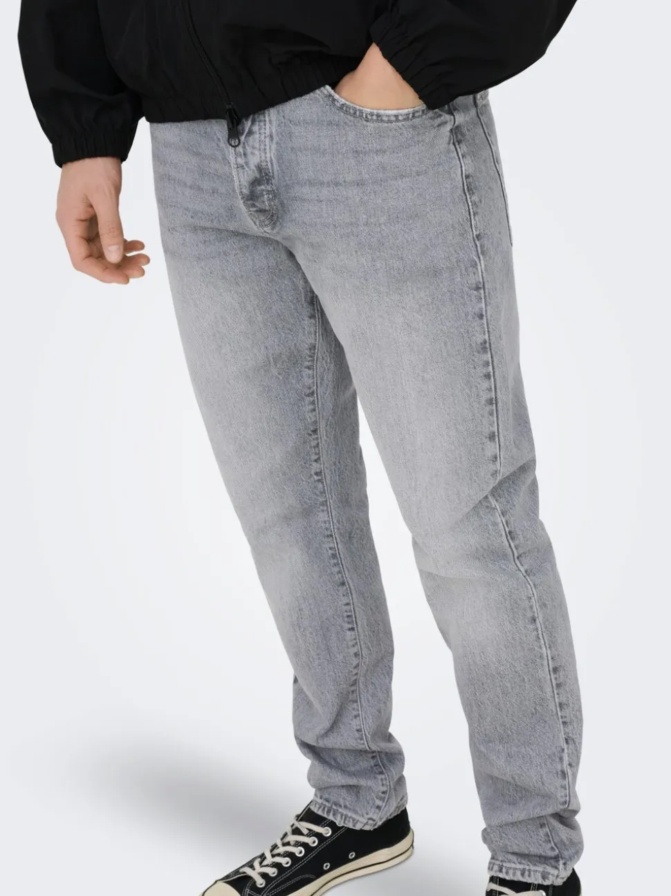 ONSYOKE Taille moyenne Tapered Fit Jeans