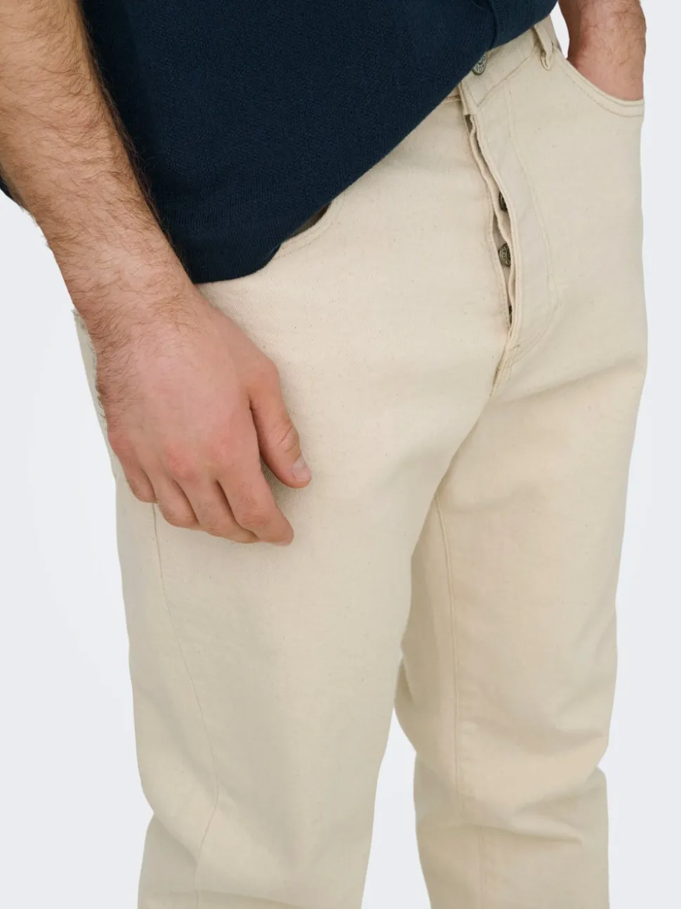 ONSYOKE Taille moyenne Tapered Fit Jeans