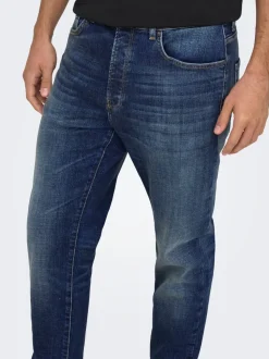 ONSYOKE Taille moyenne Tapered Fit Jeans
