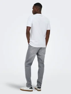 ONSYOKE Taille moyenne Tapered Fit Stretch Jeans