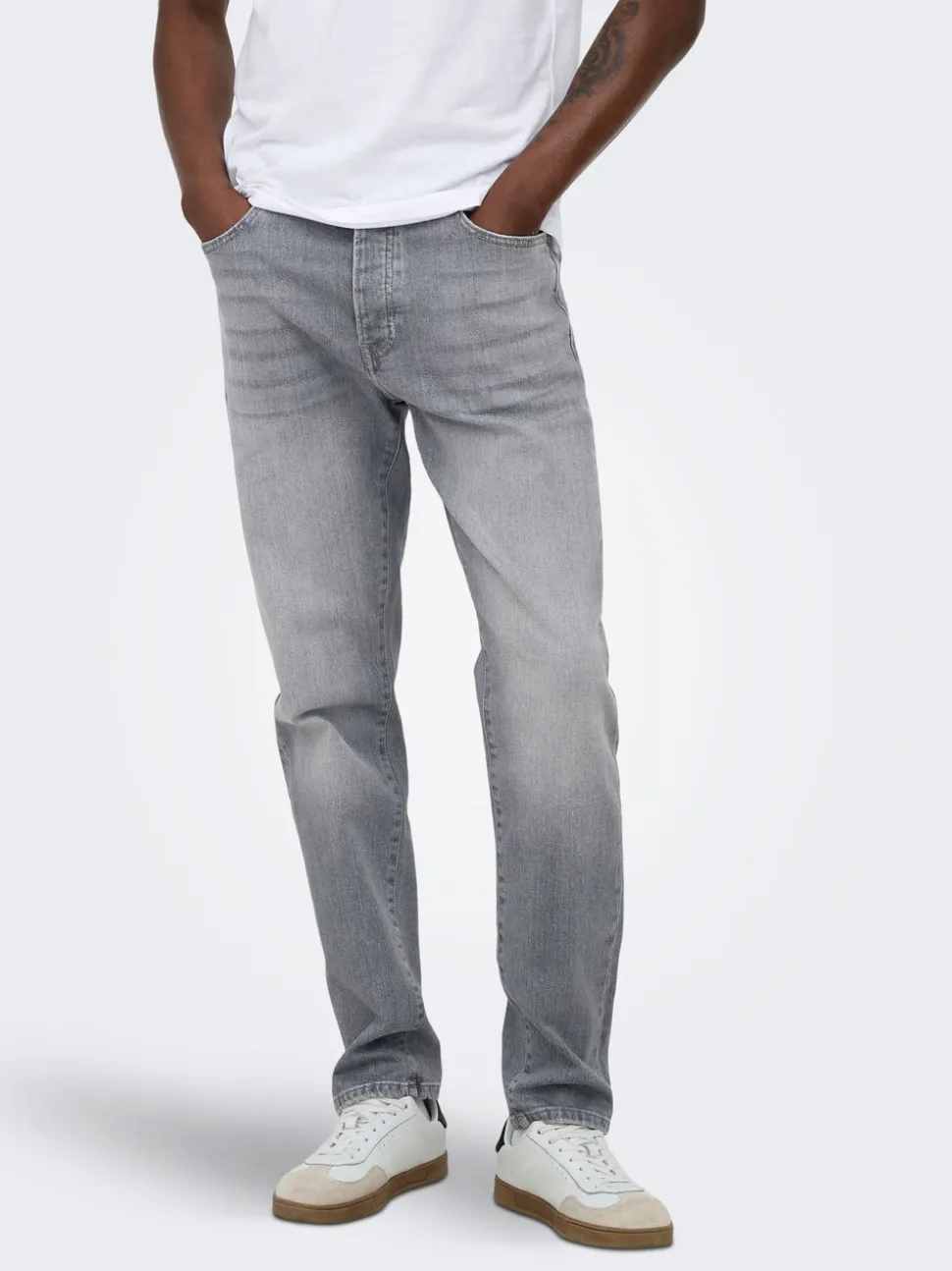 ONSYOKE Taille moyenne Tapered Fit Stretch Jeans